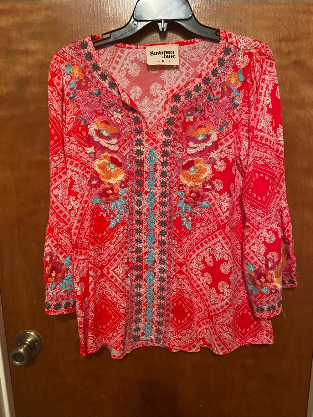 Savanna Jane Embroidered Top
